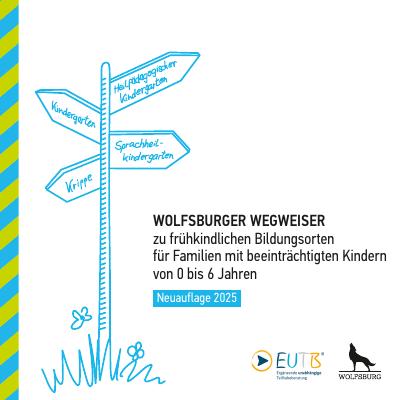 Titelseite: Wolfsburger Wegweiser zu frühkindlichen Bildungsorten